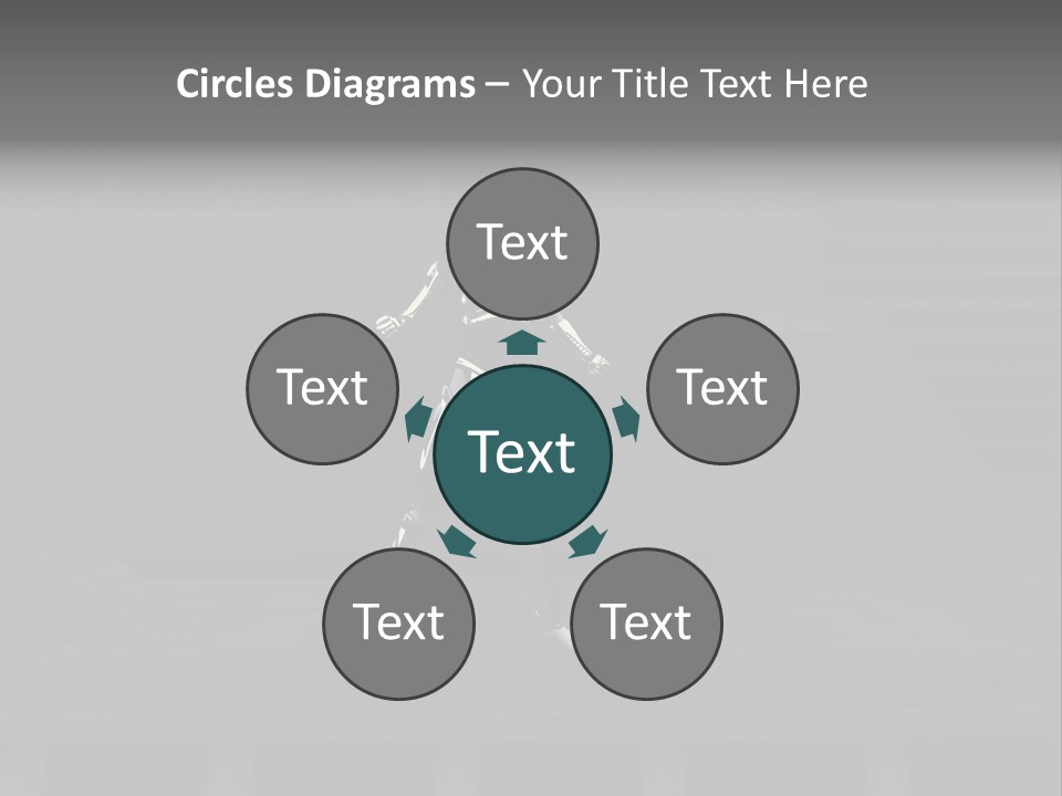 Virtual Face Digital PowerPoint Template