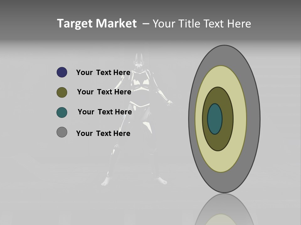 Virtual Face Digital PowerPoint Template