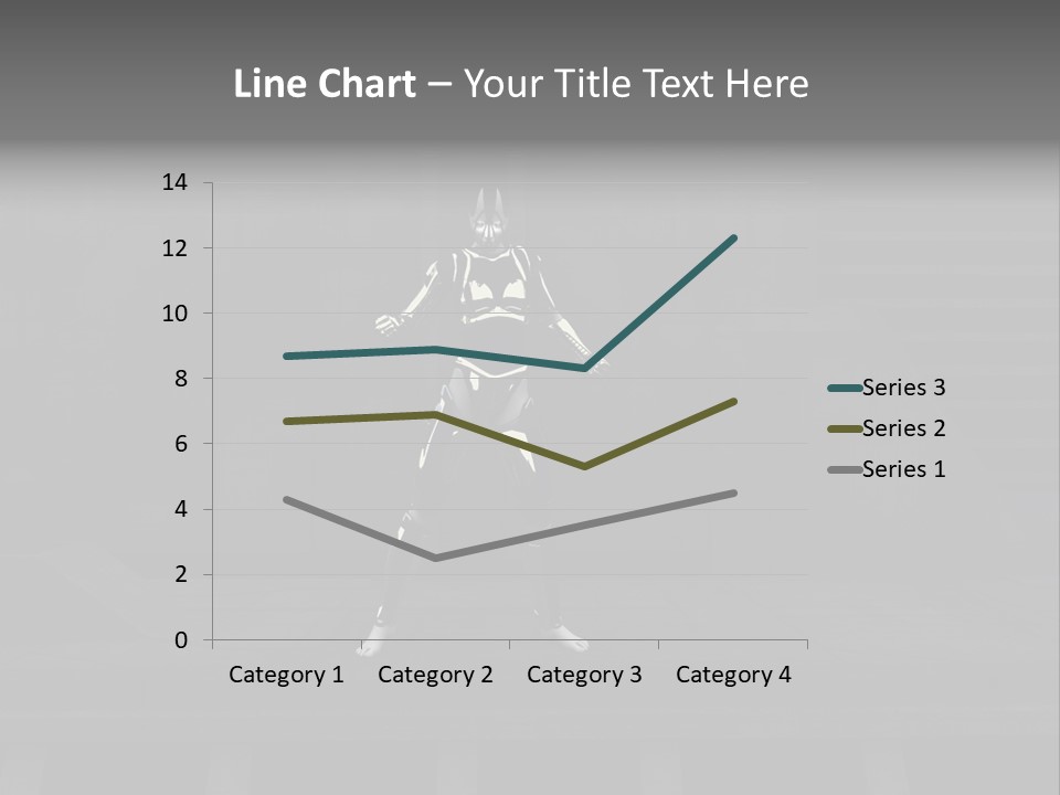 Virtual Face Digital PowerPoint Template