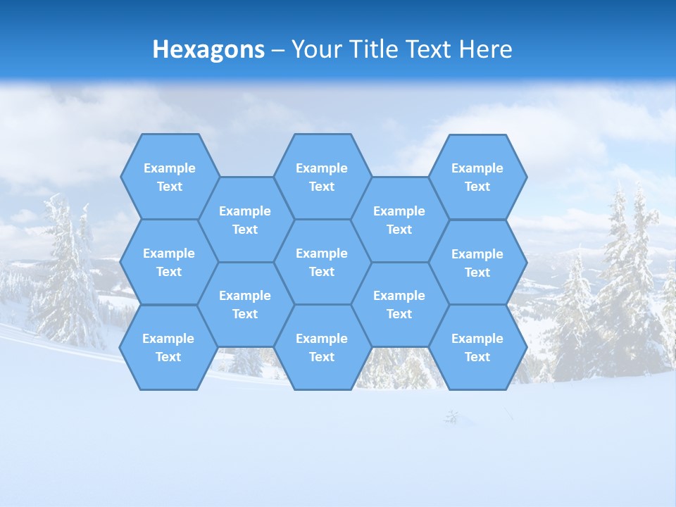 Winter Mountain PowerPoint Template