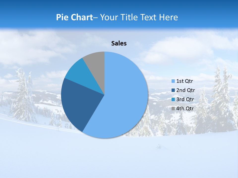 Winter Mountain PowerPoint Template