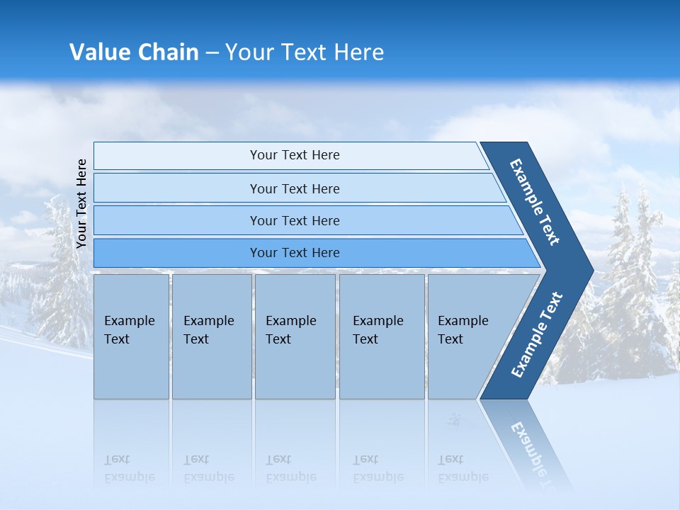 Winter Mountain PowerPoint Template