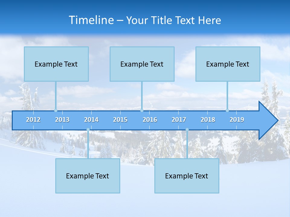 Winter Mountain PowerPoint Template