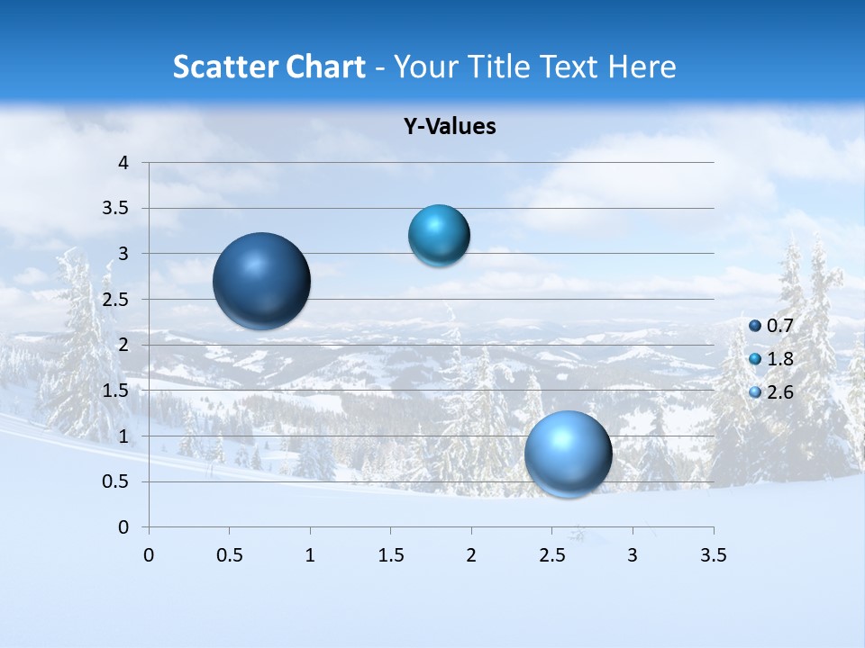 Winter Mountain PowerPoint Template