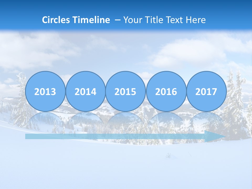 Winter Mountain PowerPoint Template