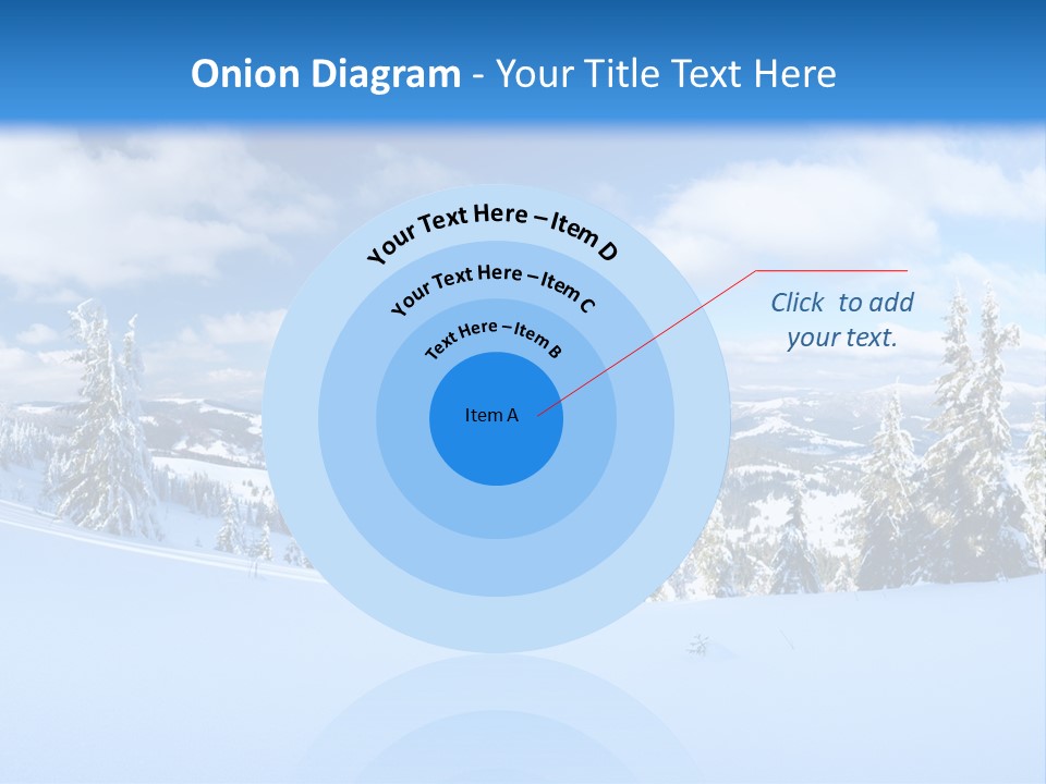Winter Mountain PowerPoint Template