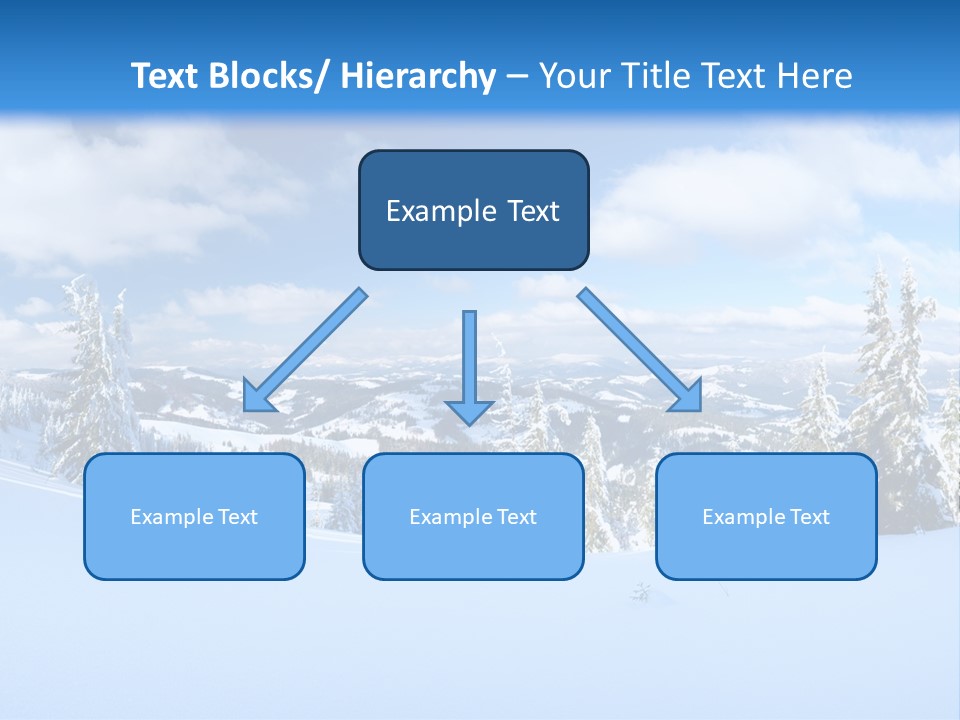 Winter Mountain PowerPoint Template