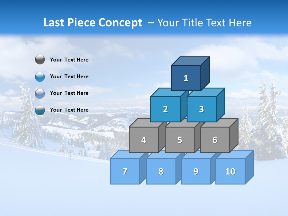 Winter Mountain PowerPoint Template
