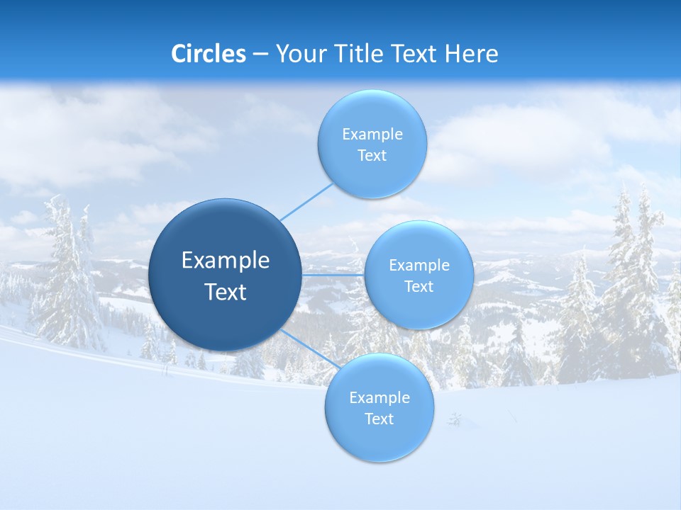 Winter Mountain PowerPoint Template