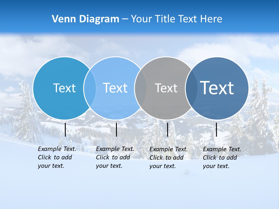 Winter Mountain PowerPoint Template
