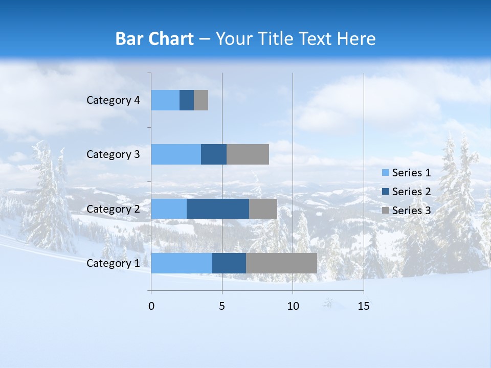 Winter Mountain PowerPoint Template