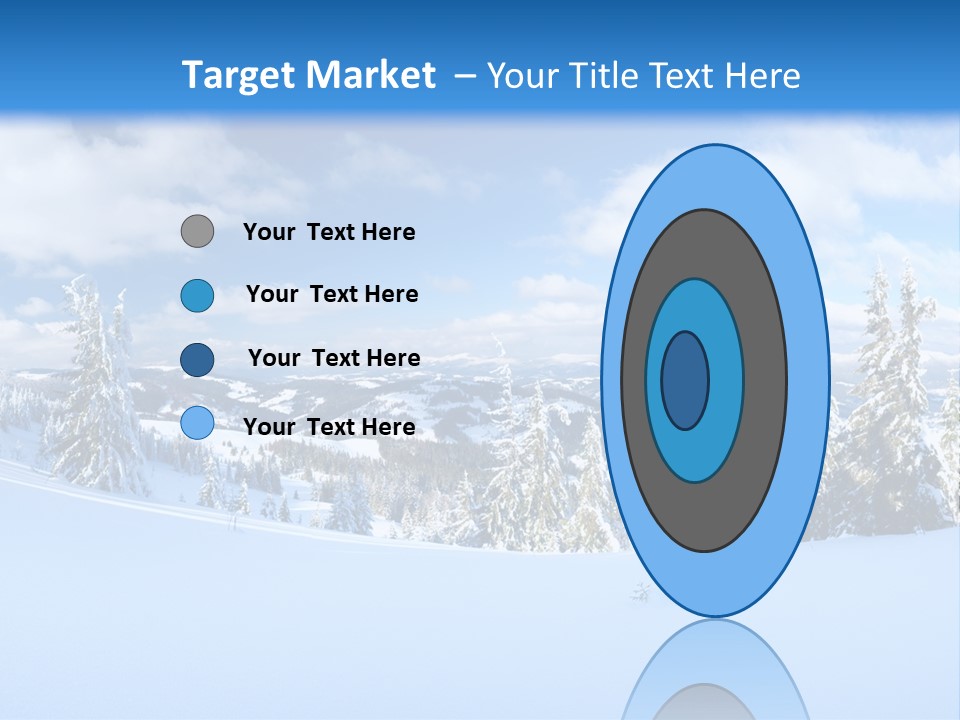 Winter Mountain PowerPoint Template
