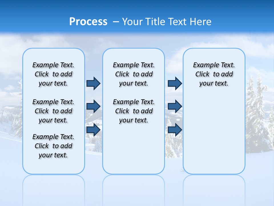 Winter Mountain PowerPoint Template