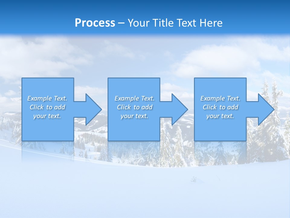 Winter Mountain PowerPoint Template