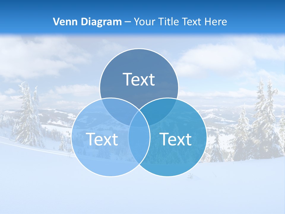 Winter Mountain PowerPoint Template