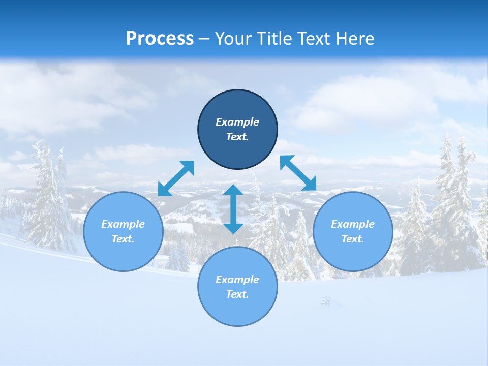 Winter Mountain PowerPoint Template