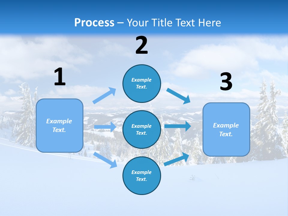 Winter Mountain PowerPoint Template