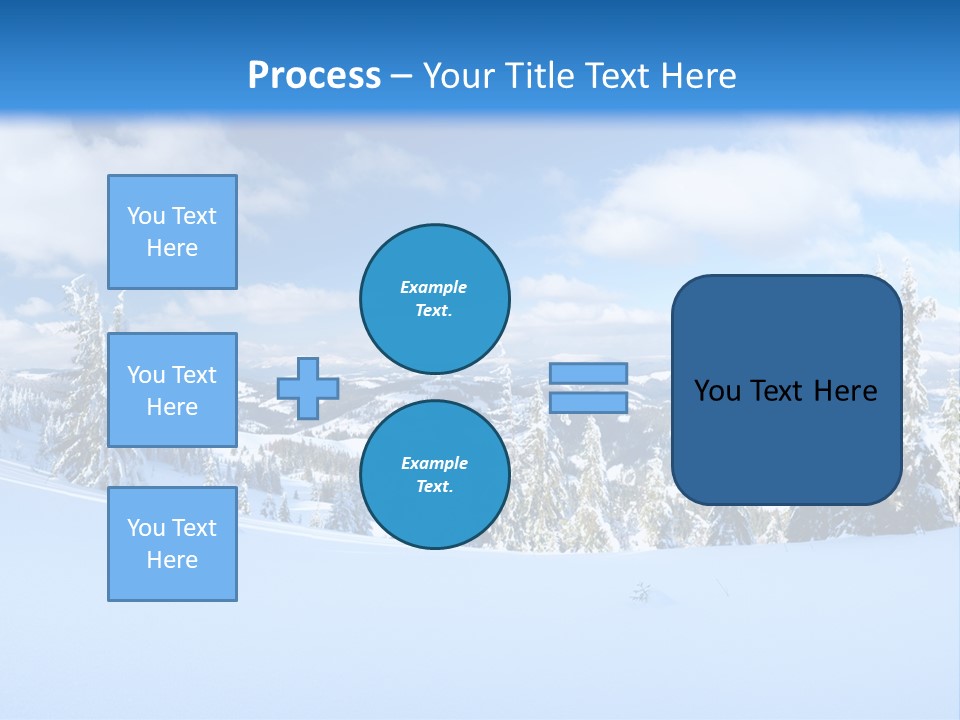 Winter Mountain PowerPoint Template