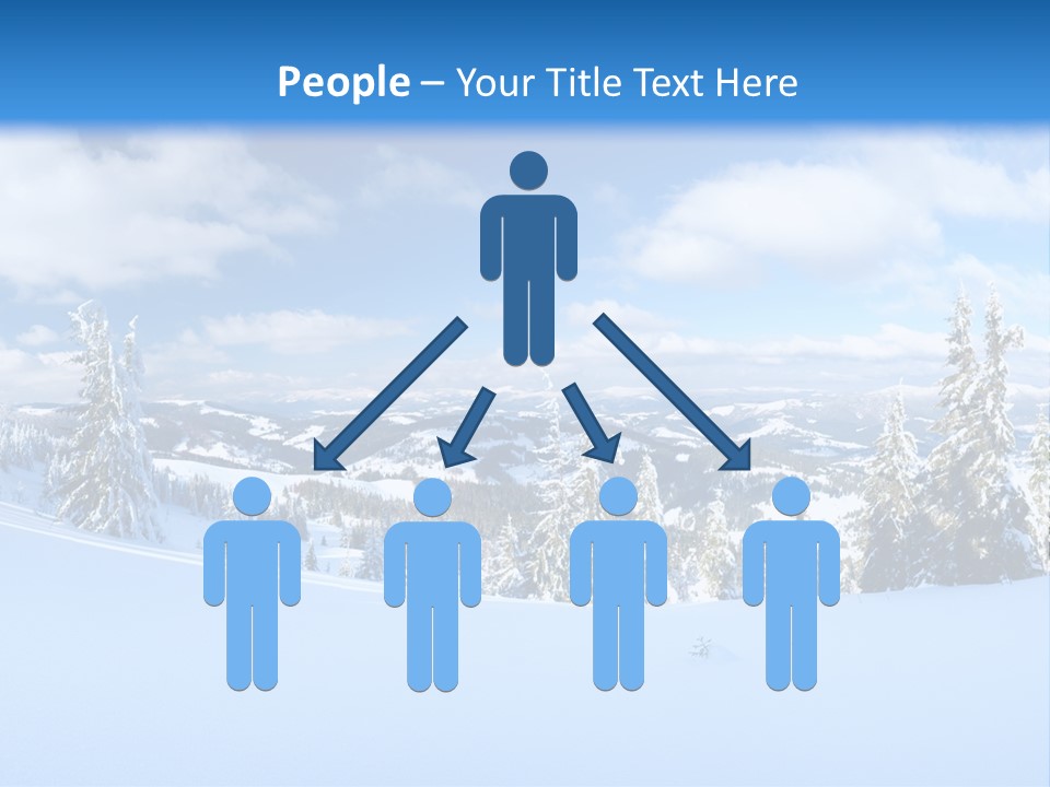 Winter Mountain PowerPoint Template