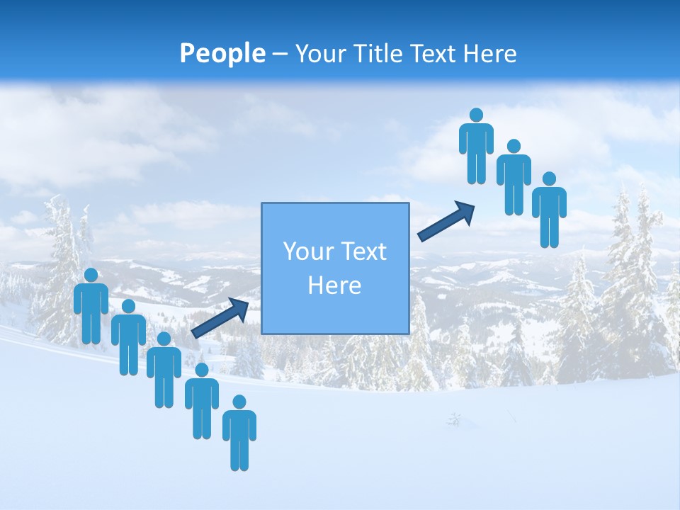 Winter Mountain PowerPoint Template