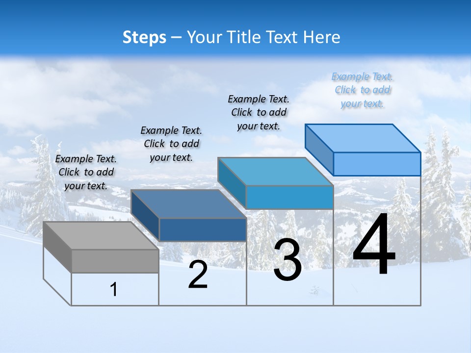 Winter Mountain PowerPoint Template