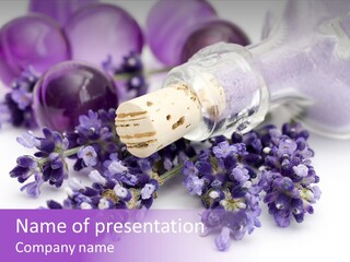 Luxury Relaxation Healthy PowerPoint Template