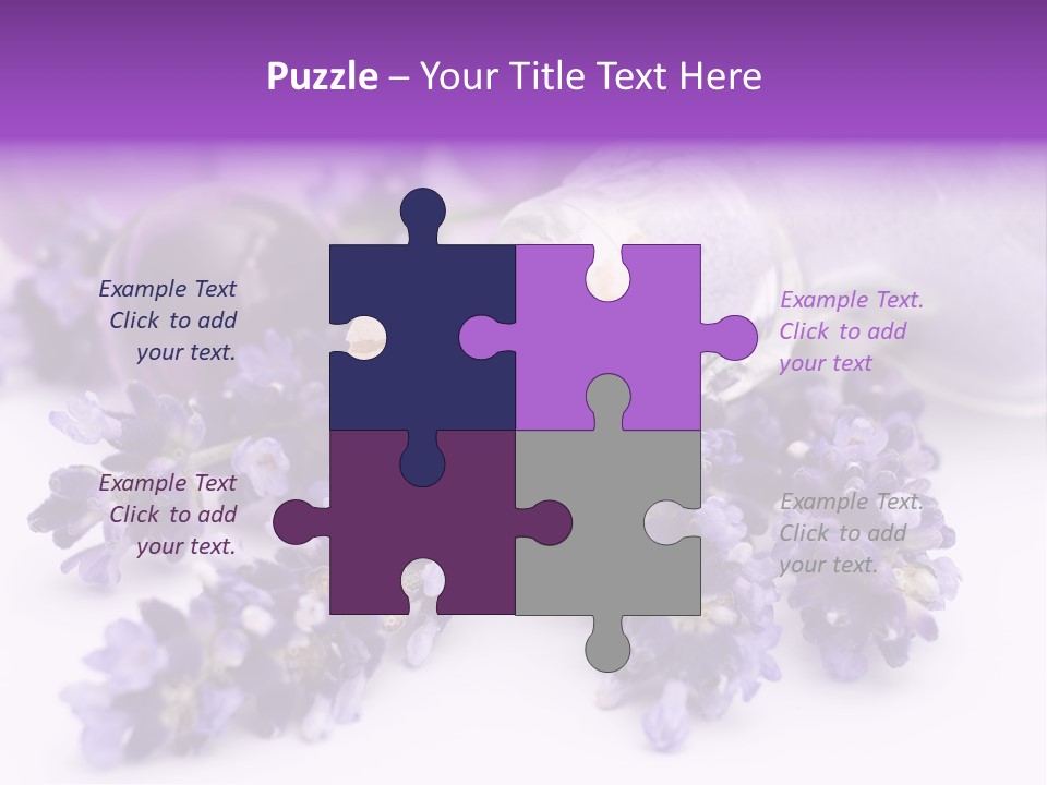 Luxury Relaxation Healthy PowerPoint Template