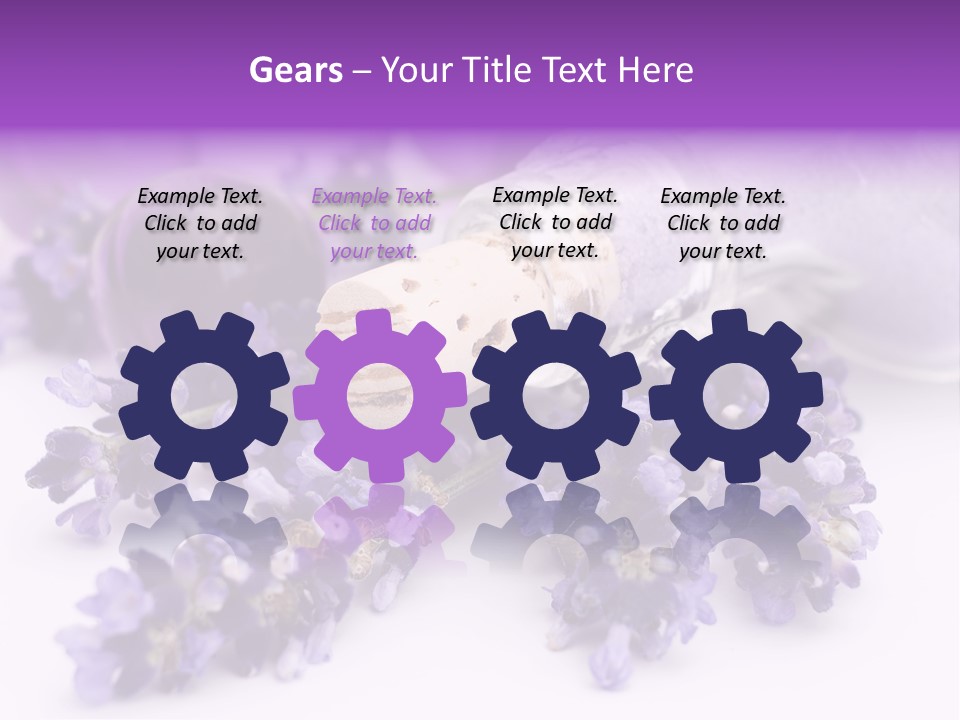 Luxury Relaxation Healthy PowerPoint Template