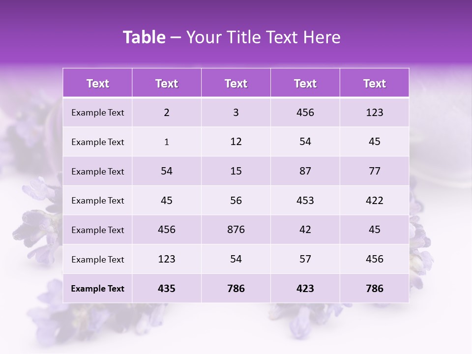 Luxury Relaxation Healthy PowerPoint Template