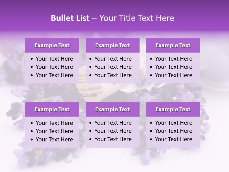Luxury Relaxation Healthy PowerPoint Template