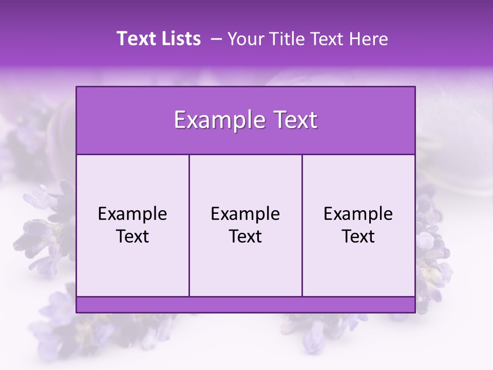 Luxury Relaxation Healthy PowerPoint Template