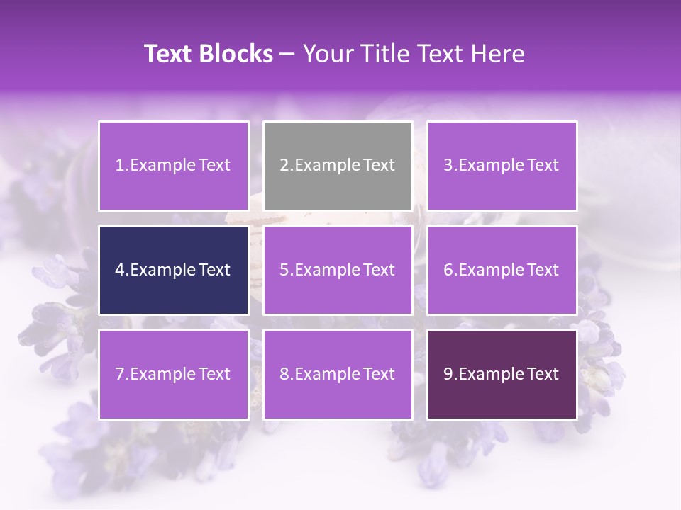 Luxury Relaxation Healthy PowerPoint Template