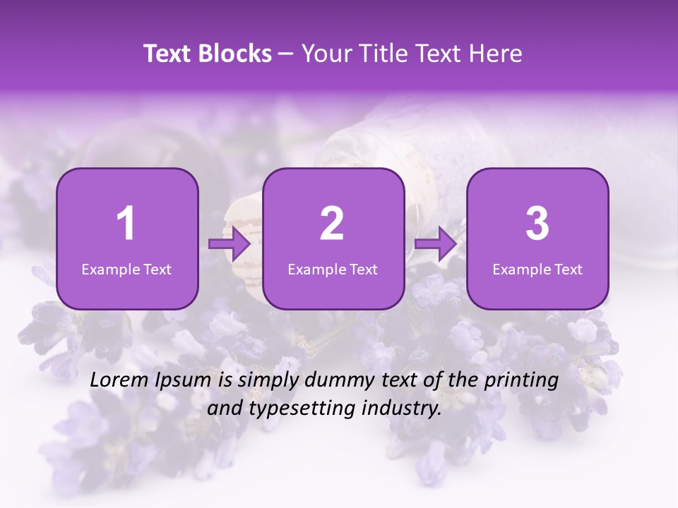 Luxury Relaxation Healthy PowerPoint Template