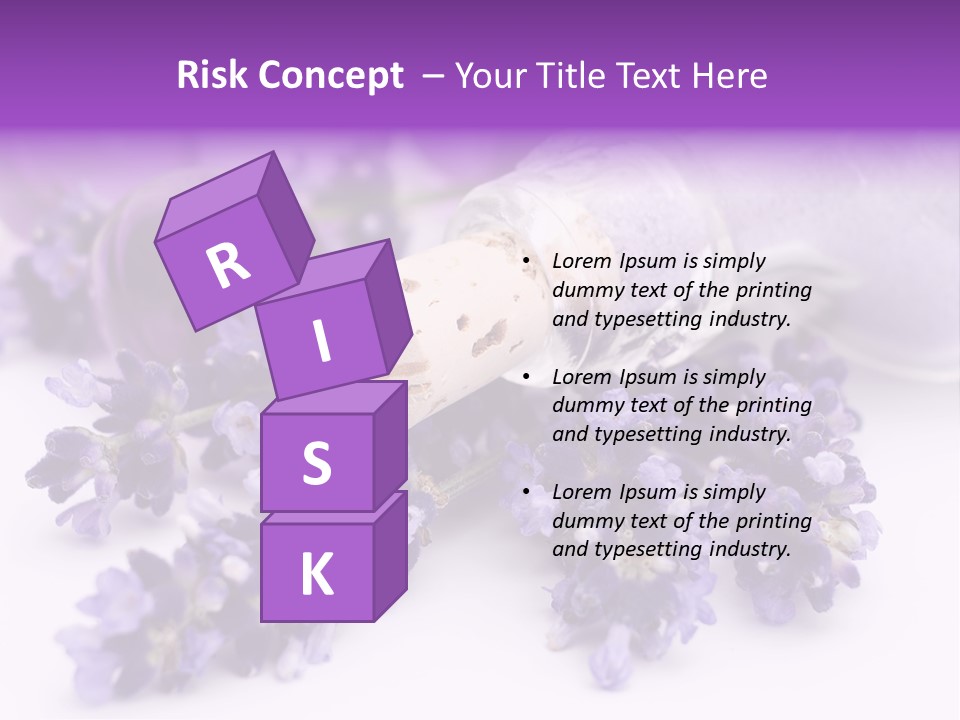 Luxury Relaxation Healthy PowerPoint Template