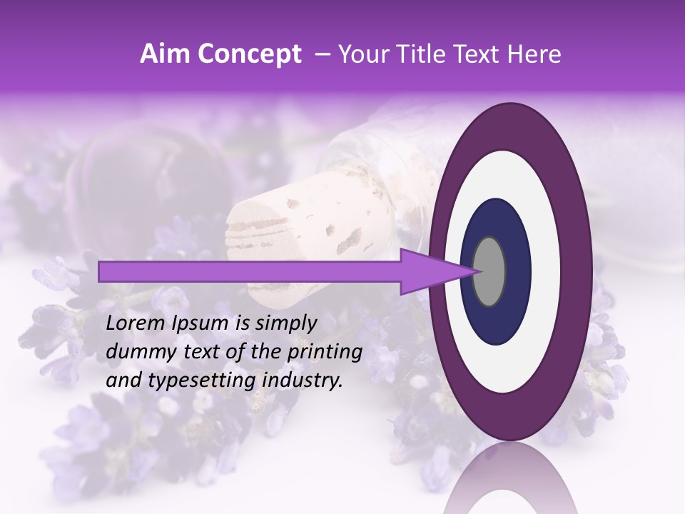 Luxury Relaxation Healthy PowerPoint Template