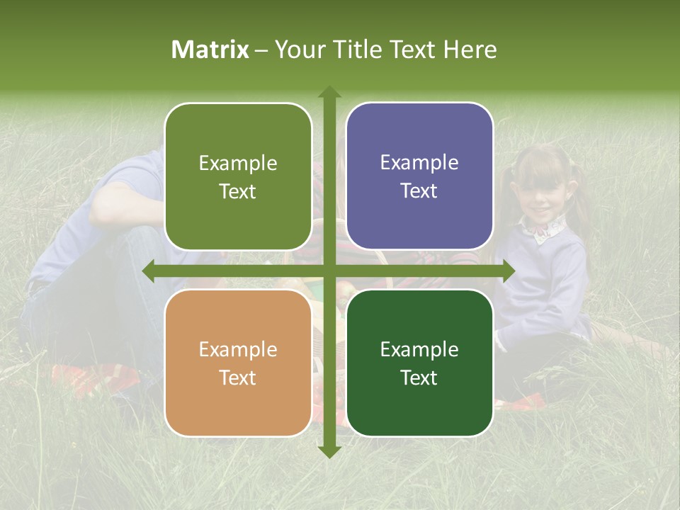 Pique Nique En Famille PowerPoint Template