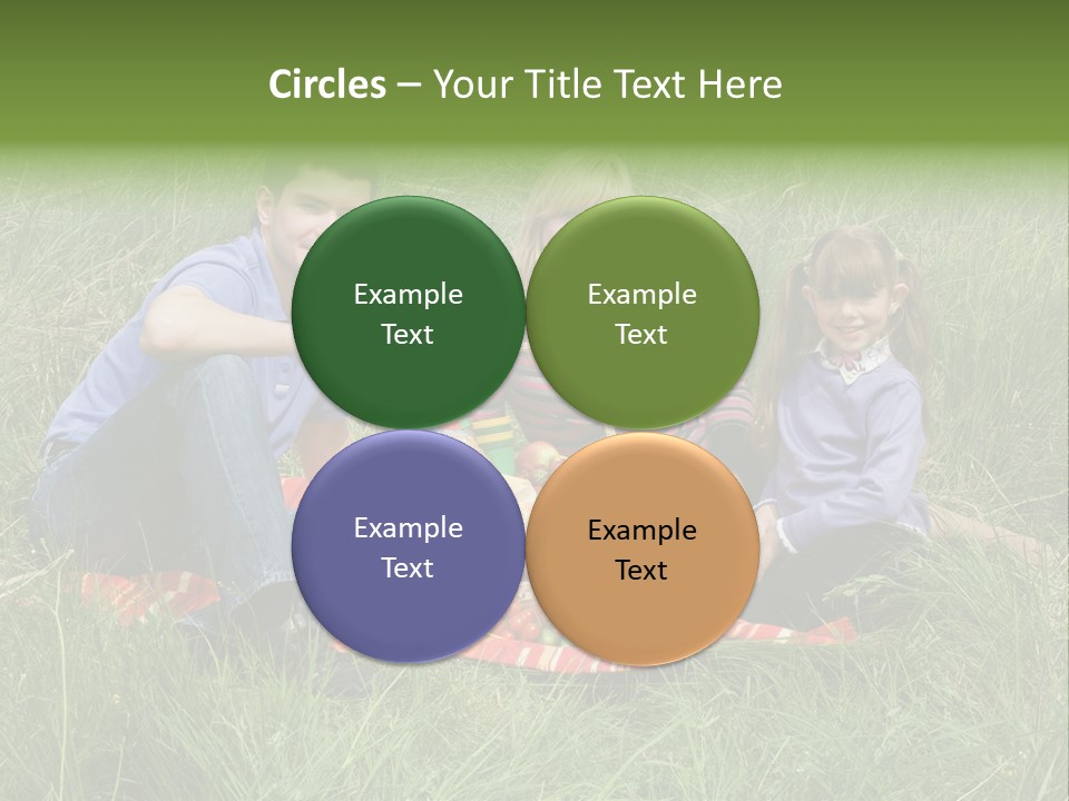 Pique Nique En Famille PowerPoint Template