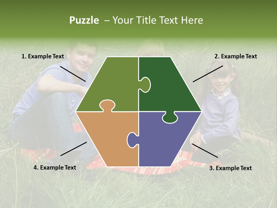 Pique Nique En Famille PowerPoint Template