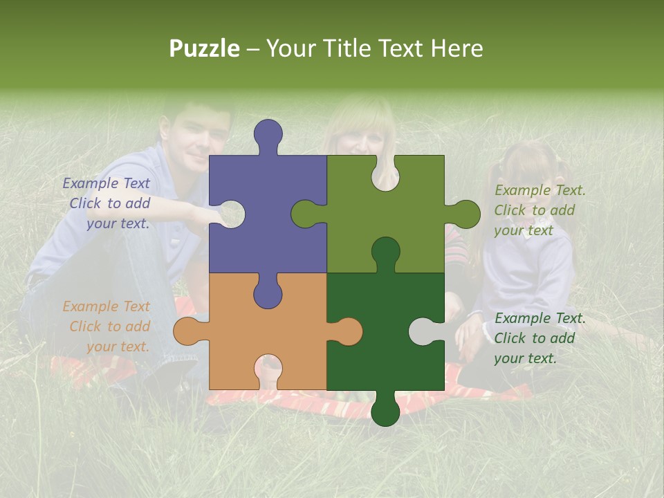 Pique Nique En Famille PowerPoint Template