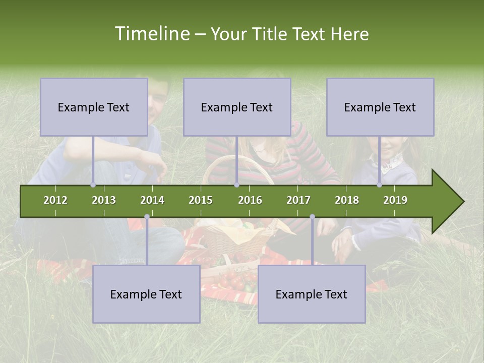 Pique Nique En Famille PowerPoint Template