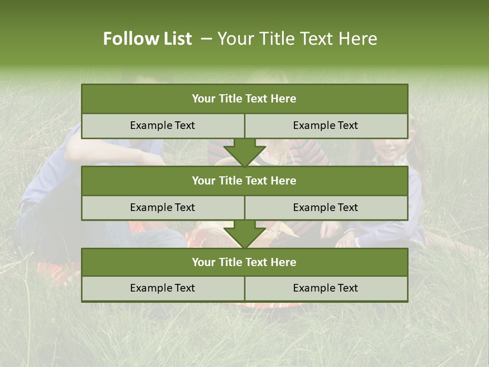 Pique Nique En Famille PowerPoint Template