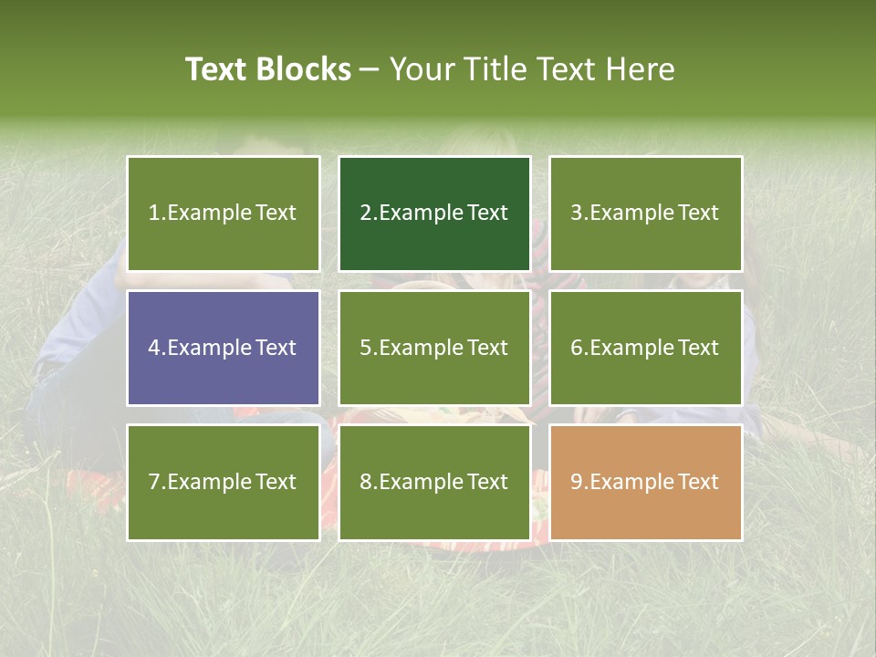 Pique Nique En Famille PowerPoint Template