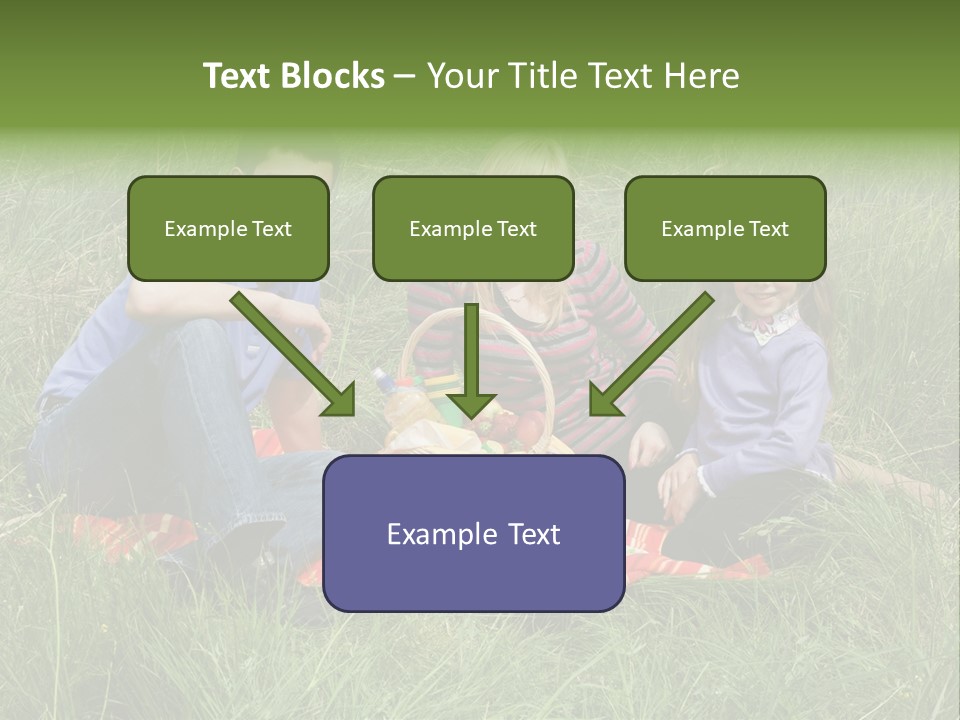 Pique Nique En Famille PowerPoint Template