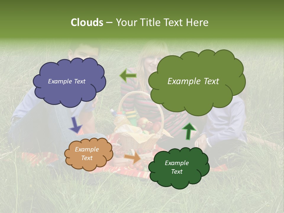 Pique Nique En Famille PowerPoint Template