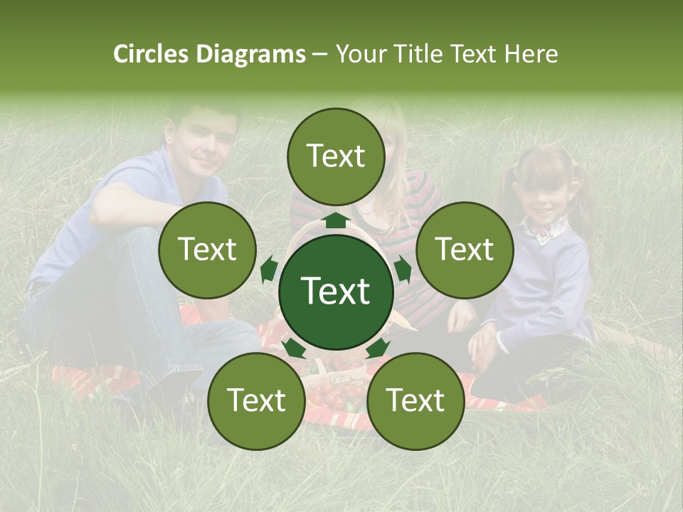 Pique Nique En Famille PowerPoint Template