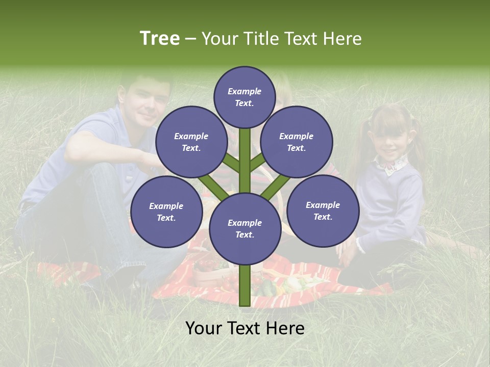 Pique Nique En Famille PowerPoint Template