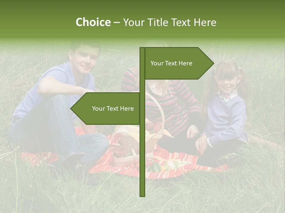 Pique Nique En Famille PowerPoint Template
