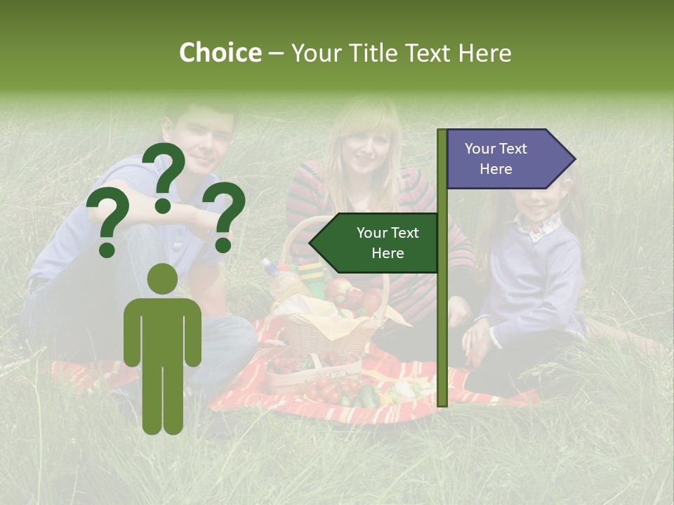 Pique Nique En Famille PowerPoint Template