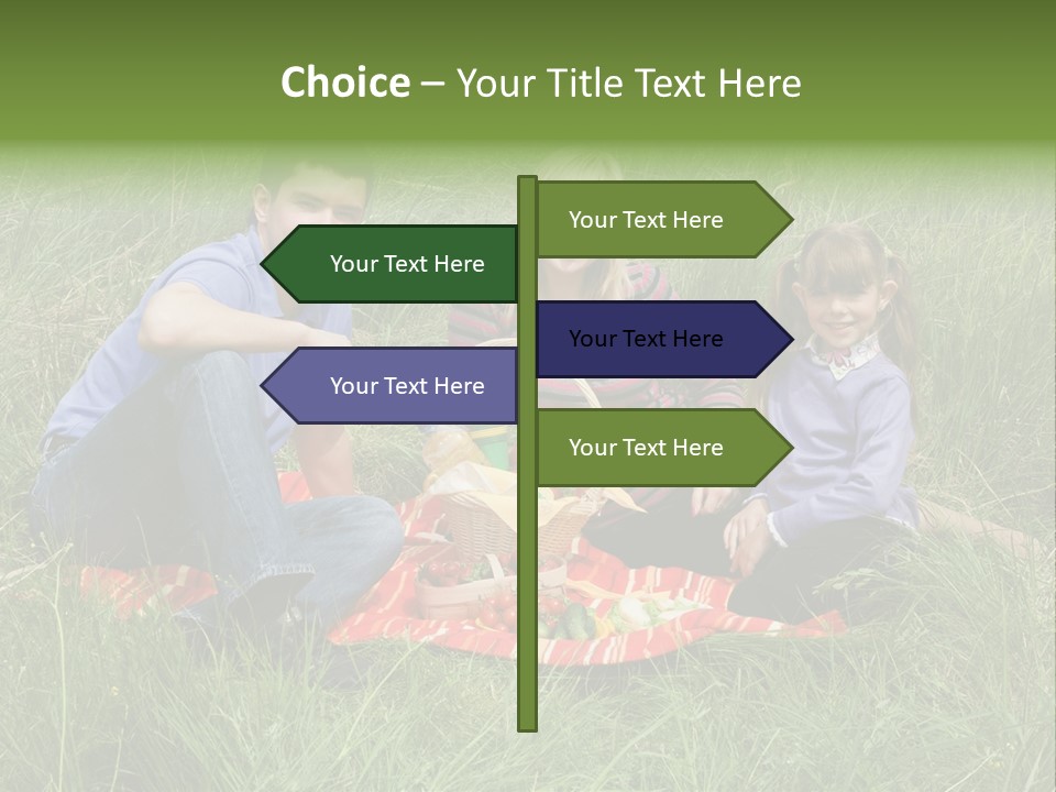 Pique Nique En Famille PowerPoint Template