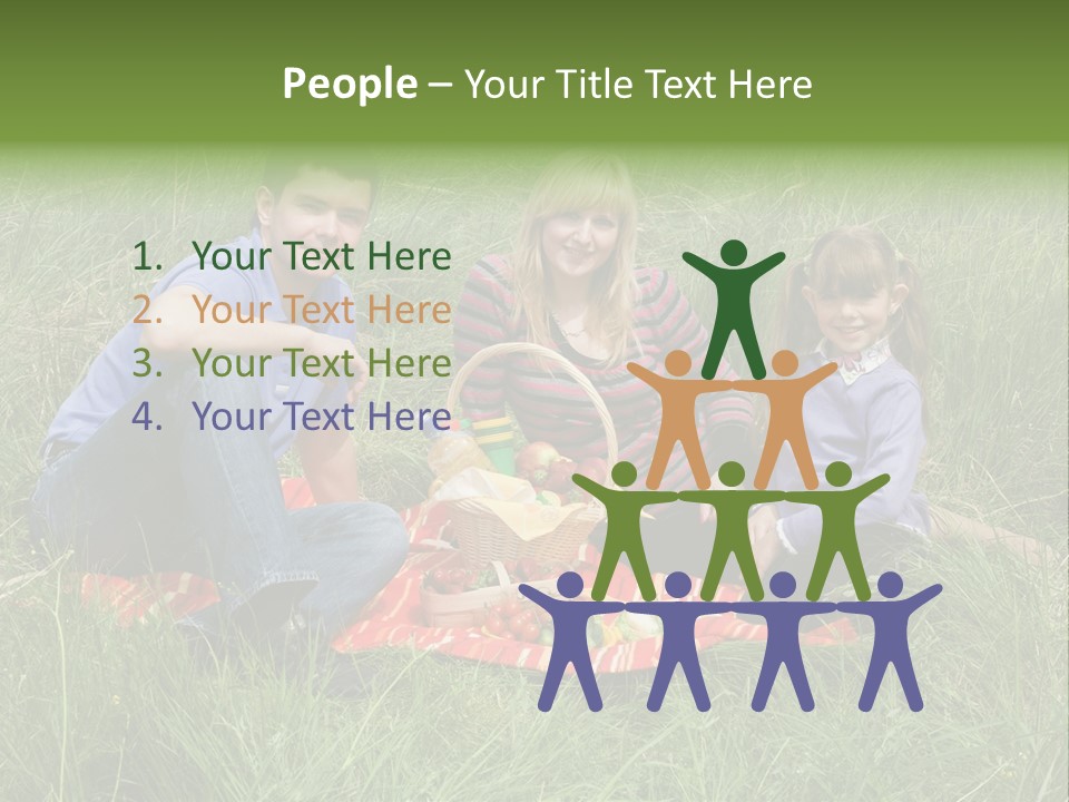 Pique Nique En Famille PowerPoint Template